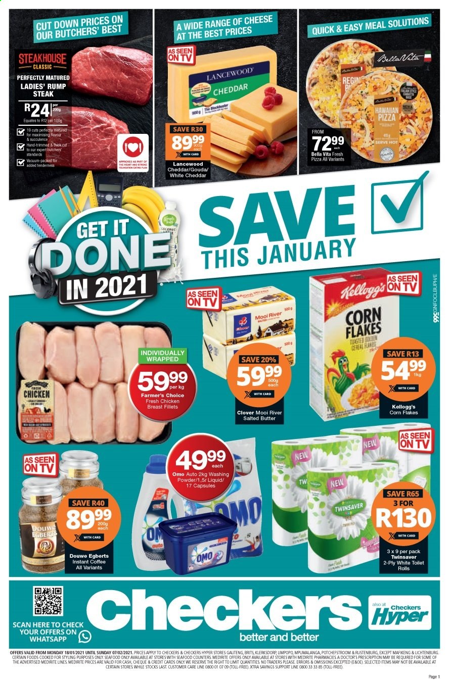 Checkers specials - 18/01/2021 - 07/02/2021. Page 1