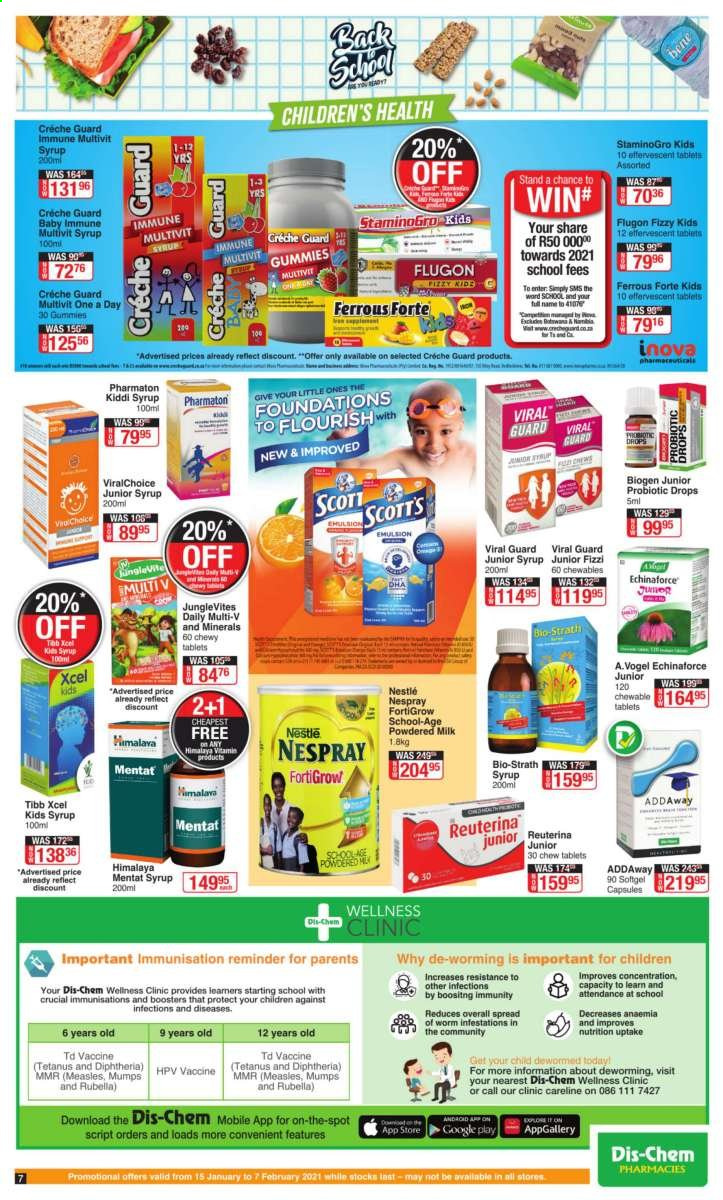 Dis-Chem specials - 15/01/2021 - 07/02/2021. Page 7
