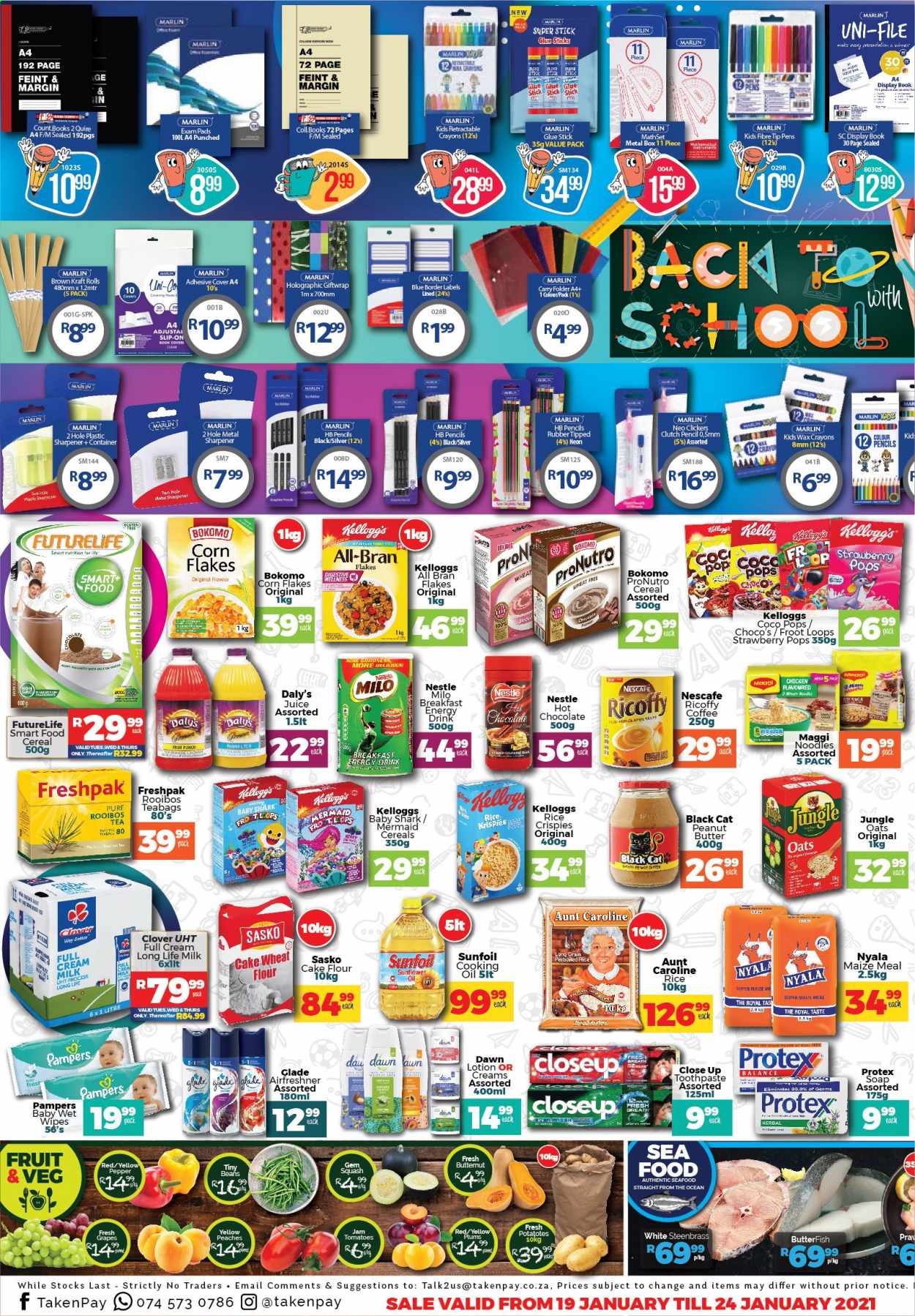 Take n Pay specials - 19/01/2021 - 24/01/2021. Page 1