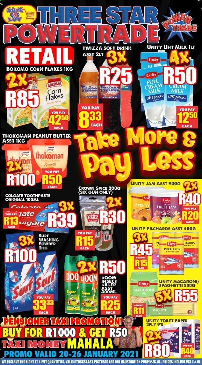 Three Star Cash and Carry specials - 20/01/2021 - 26/01/2021. Page 1