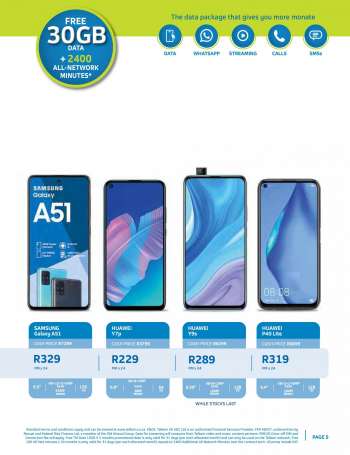 samsung a50 telkom contract deals