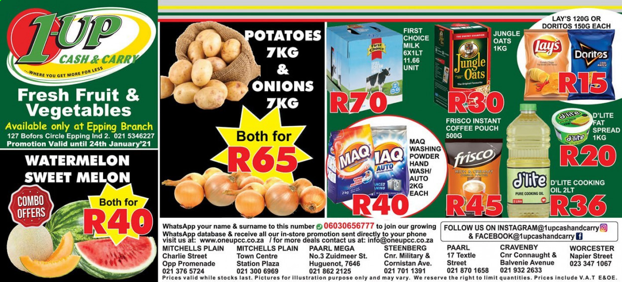 1UP Cash & Carry specials - 21/01/2021 - 24/01/2021. Page 1