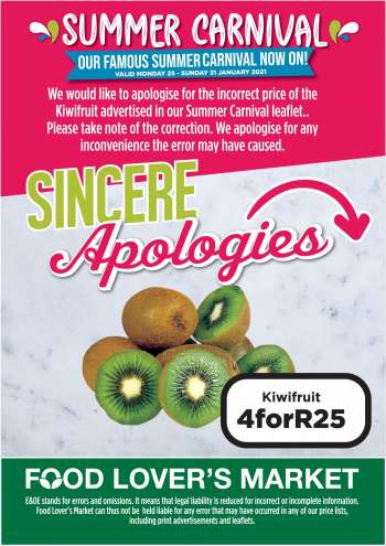 Food Lover's Market catalogue  - 01.25.2021 - 01.31.2021.