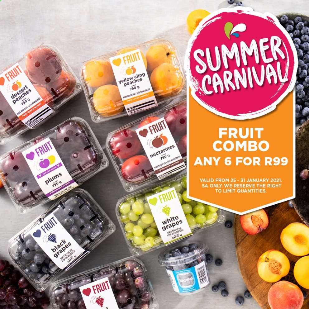 Food Lover's Market specials - 25/01/2021 - 31/01/2021. Page 1