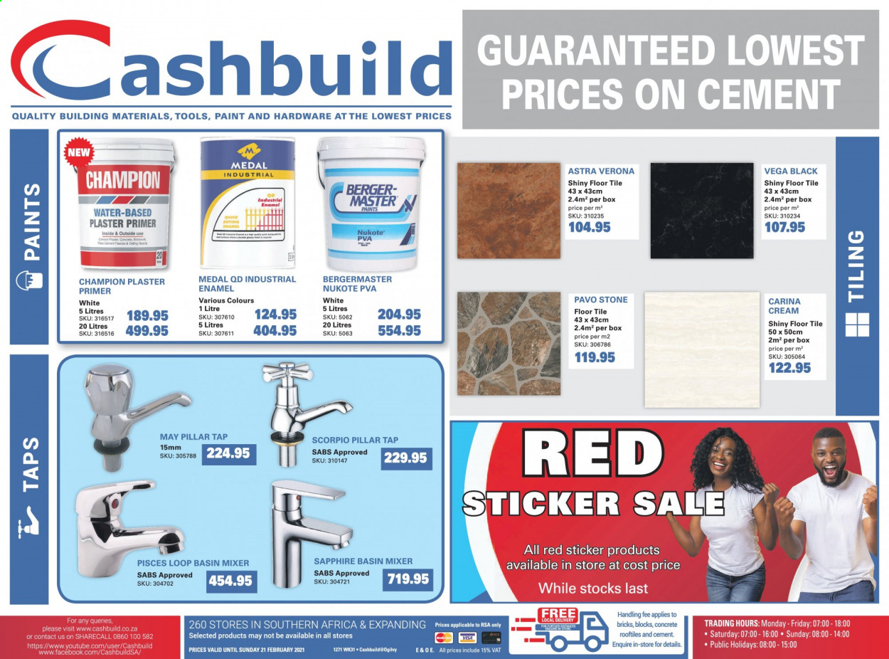 Cashbuild specials - 25/01/2021 - 21/02/2021. Page 1