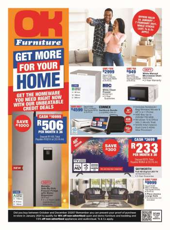 OK Furniture catalogue  - 01.25.2021 - 02.07.2021.