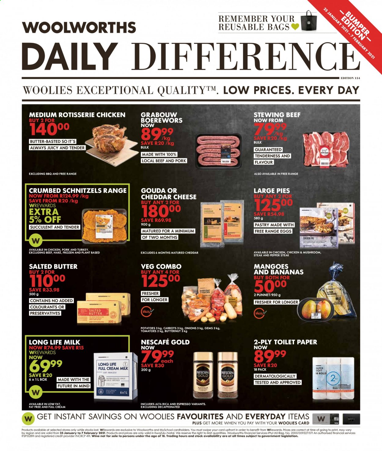 Woolworths specials - 25/01/2021 - 07/02/2021. Page 1