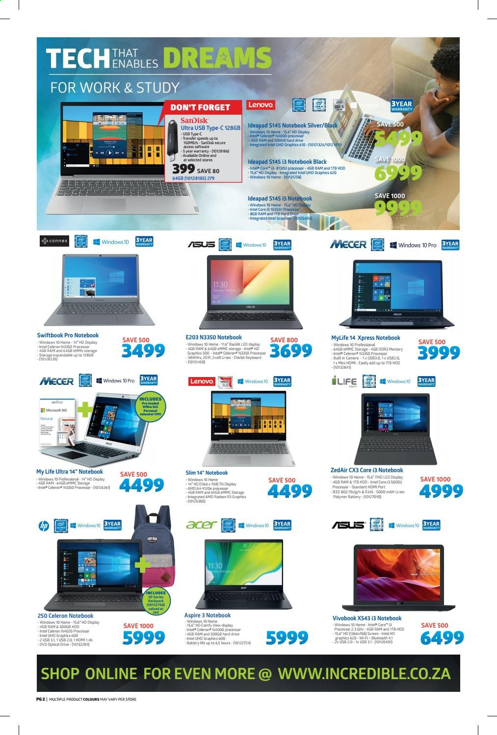 Incredible Connection specials - 25/01/2021 - 31/01/2021. Page 2