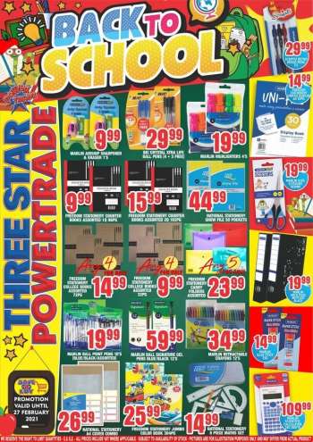 Three Star Cash and Carry catalogue  - 01.26.2021 - 02.27.2021.
