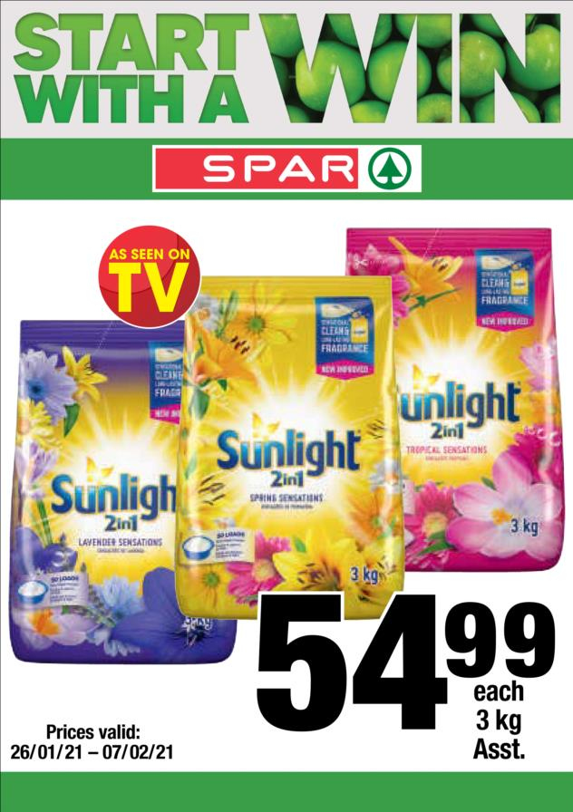 SPAR specials - 26/01/2021 - 07/02/2021. Page 1