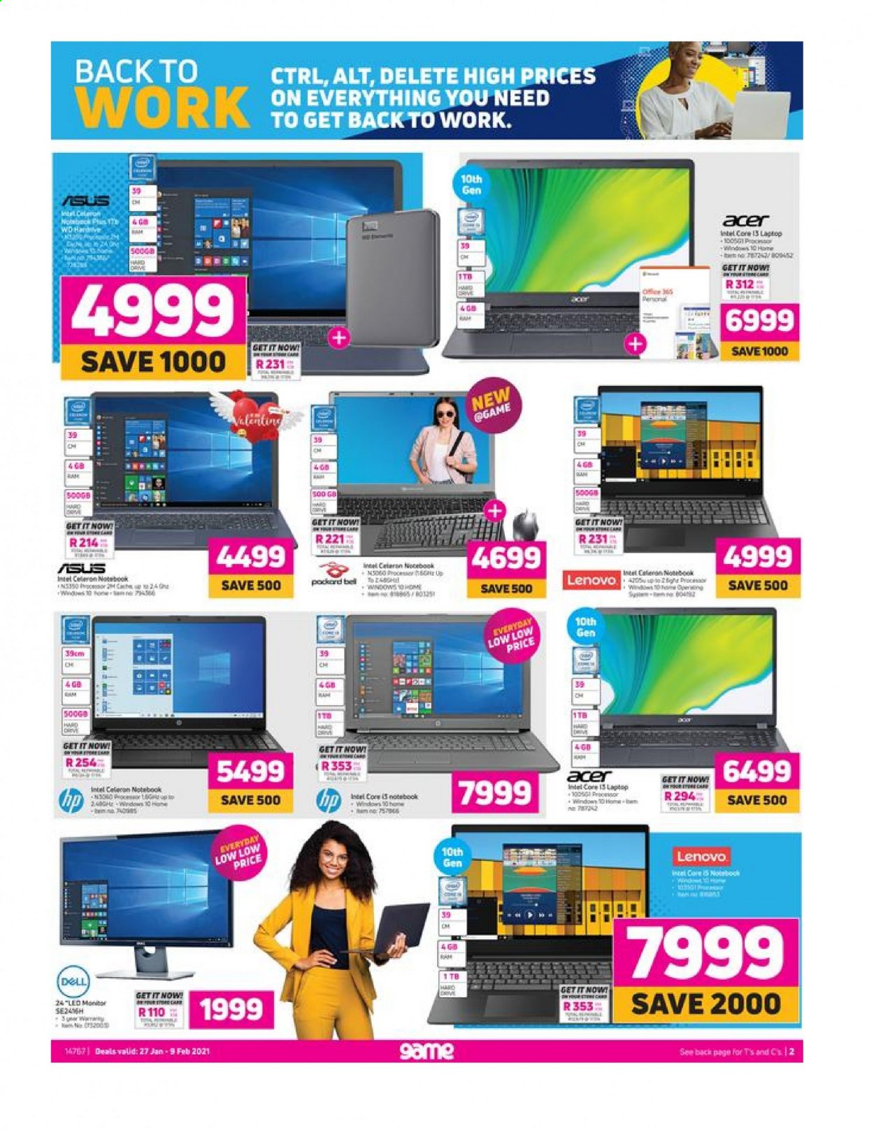 Game specials - 27/01/2021 - 09/02/2021. Page 2