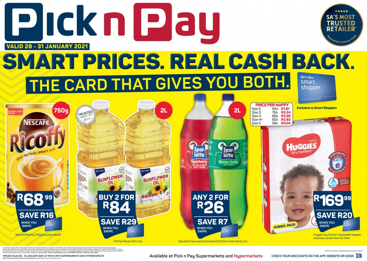 Pick n Pay specials - 28/01/2021 - 31/01/2021. Page 1