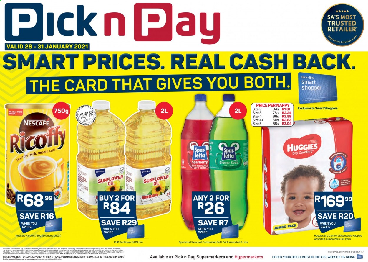 Pick n Pay specials - 28/01/2021 - 31/01/2021. Page 1