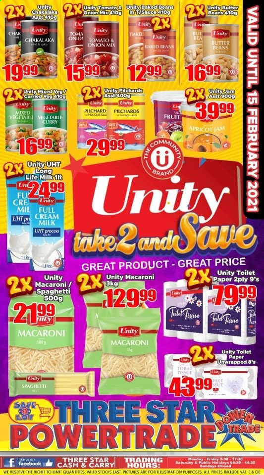 Three Star Cash and Carry specials - 28/01/2021 - 15/02/2021. Page 1