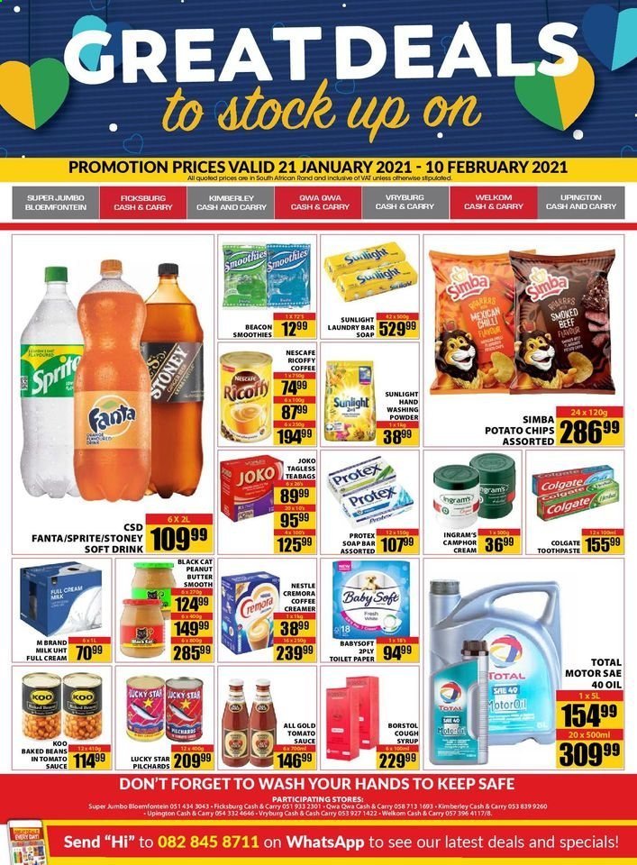 Jumbo Cash & Carry specials - 21/01/2021 - 10/02/2021. Page 1