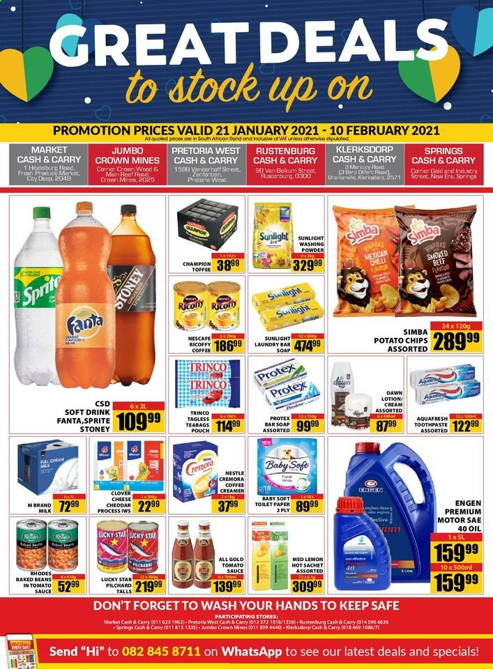 Jumbo Cash & Carry specials - 21/01/2021 - 10/02/2021. Page 1