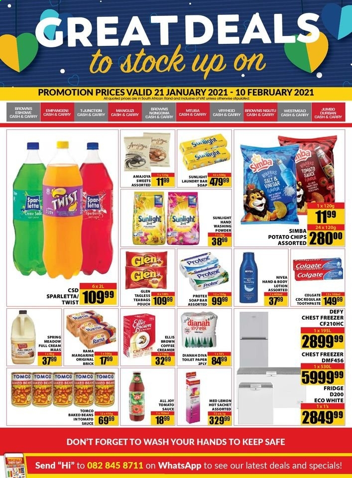 Jumbo Cash & Carry specials - 21/01/2021 - 10/02/2021. Page 1