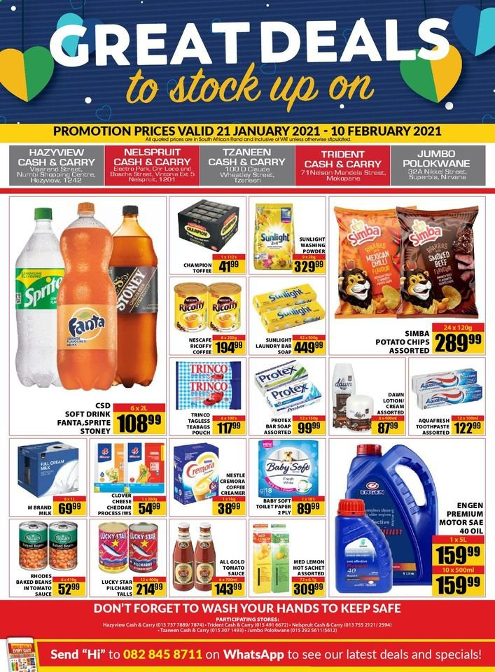 Jumbo Cash & Carry specials - 21/01/2021 - 10/02/2021. Page 1