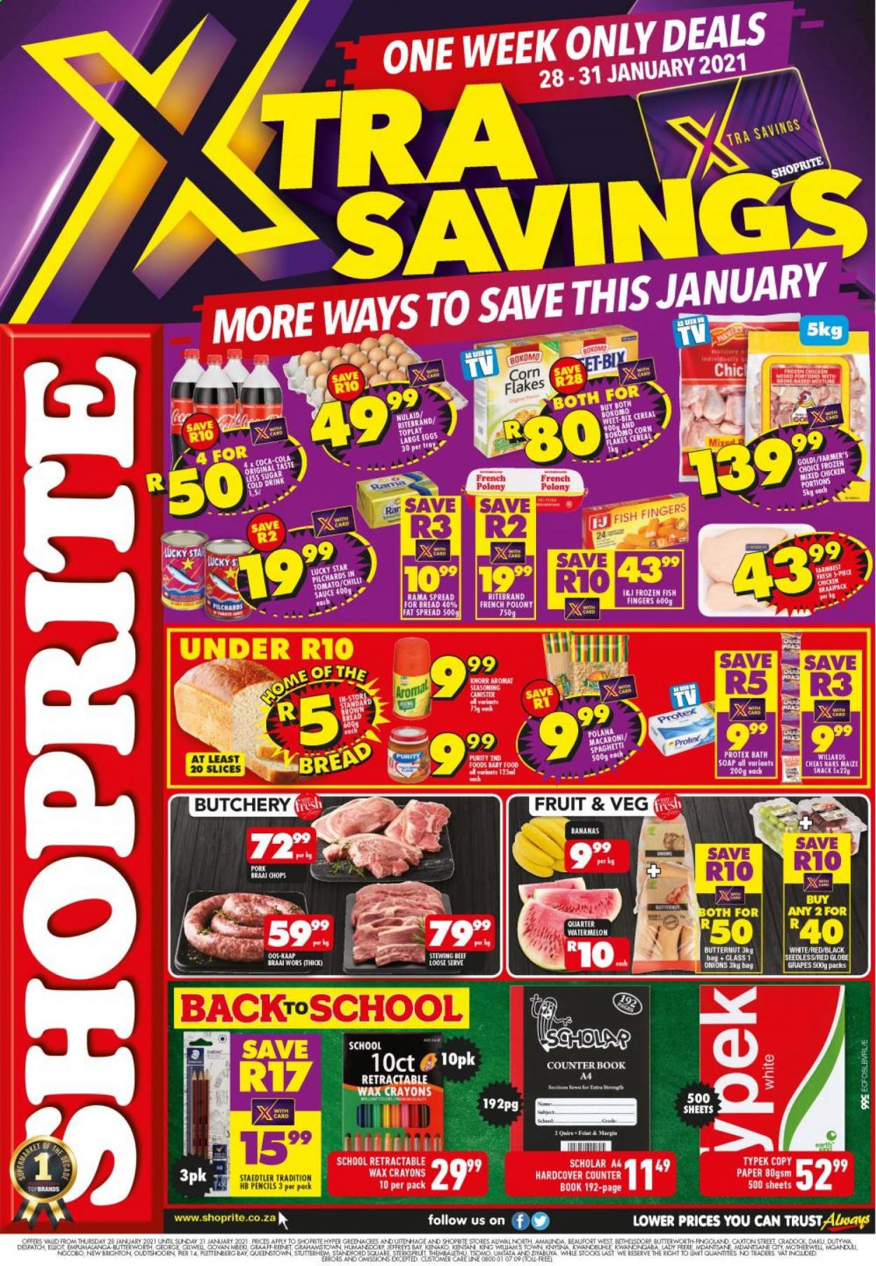 Shoprite specials - 28/01/2021 - 31/01/2021. Page 1