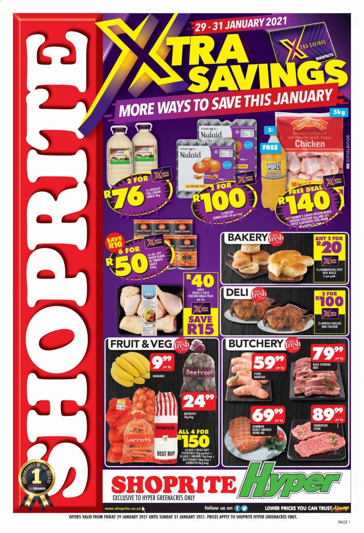 Shoprite specials - 29/01/2021 - 31/01/2021. Page 1
