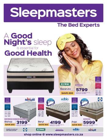 Sleepmasters catalogue  - 02.01.2021 - 02.28.2021.