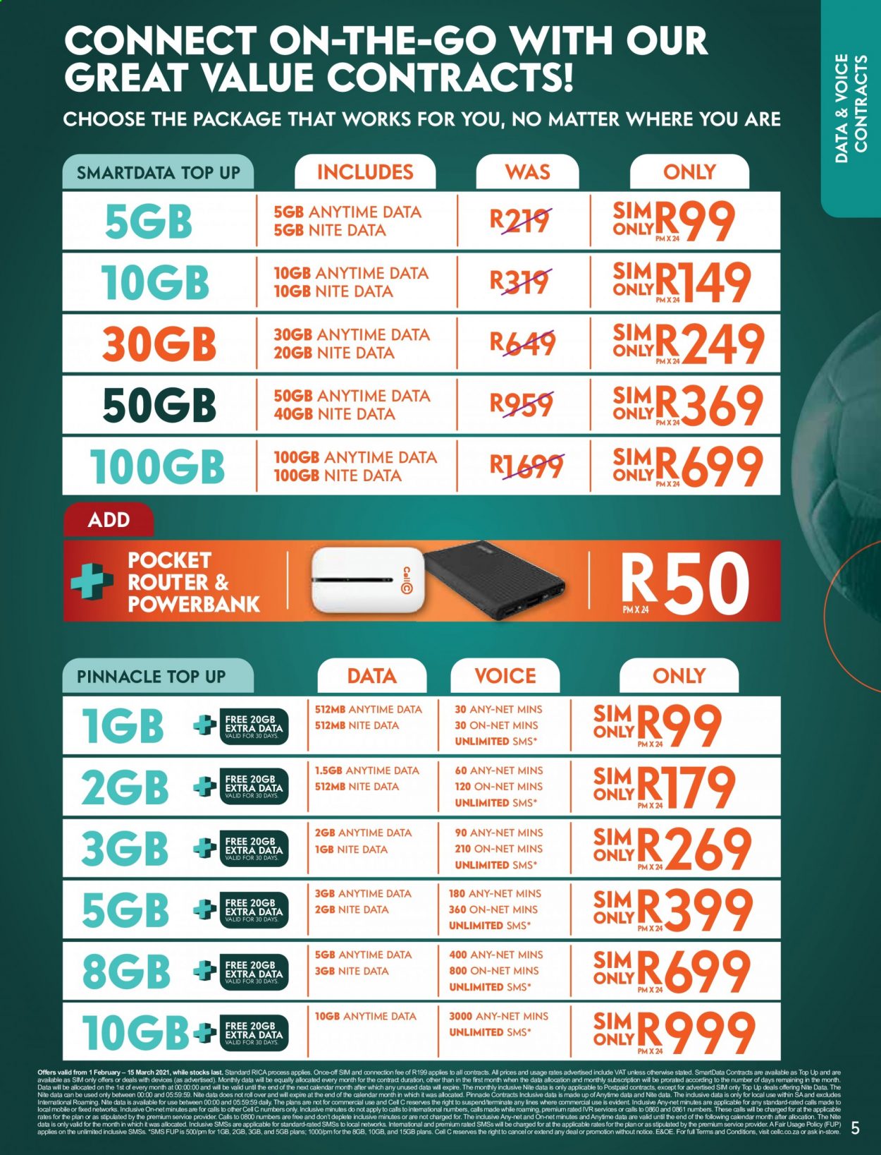 Cell C specials - 01/02/2021 - 15/03/2021. Page 5