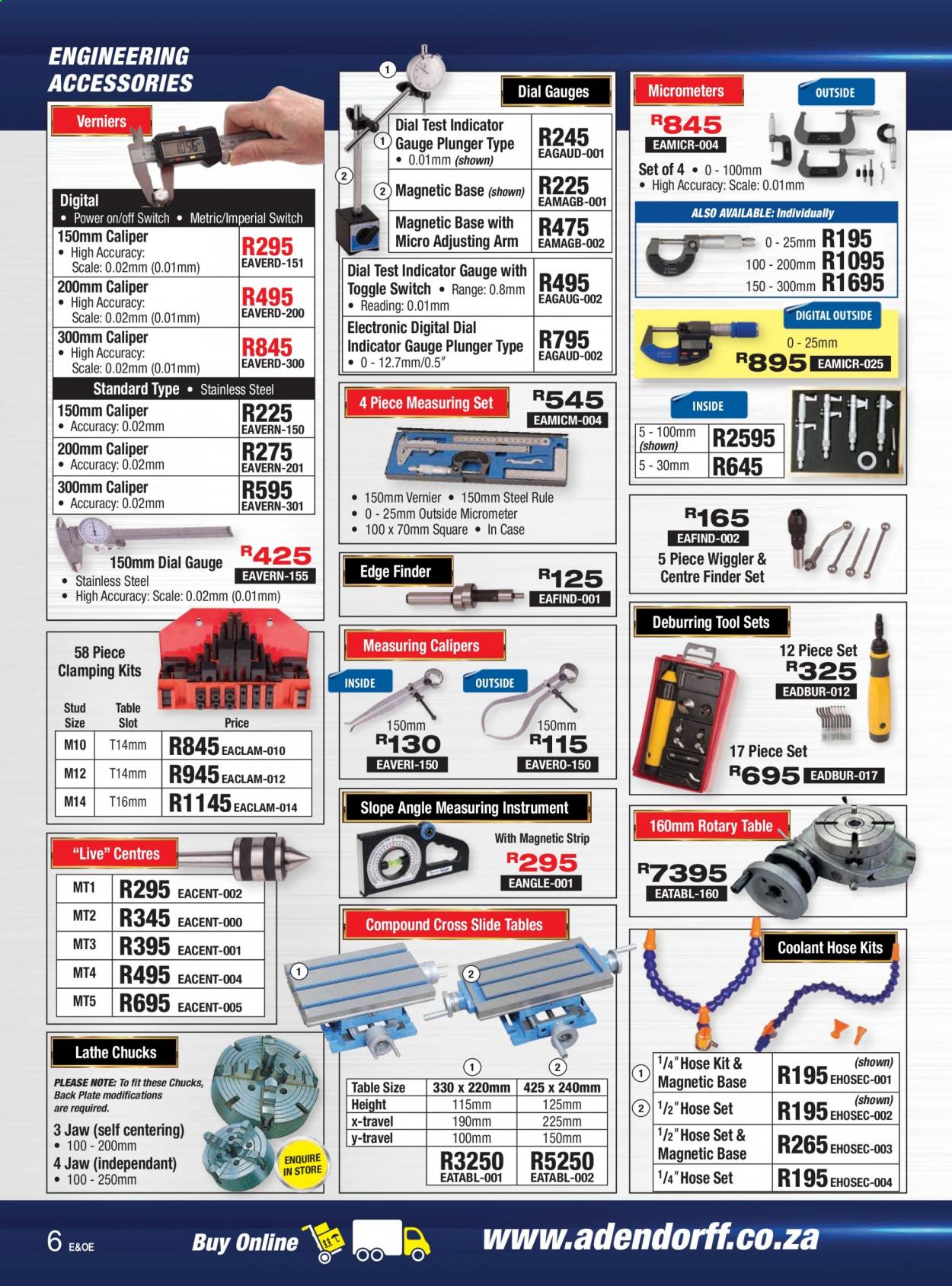Adendorff Machinery Mart specials. Page 6