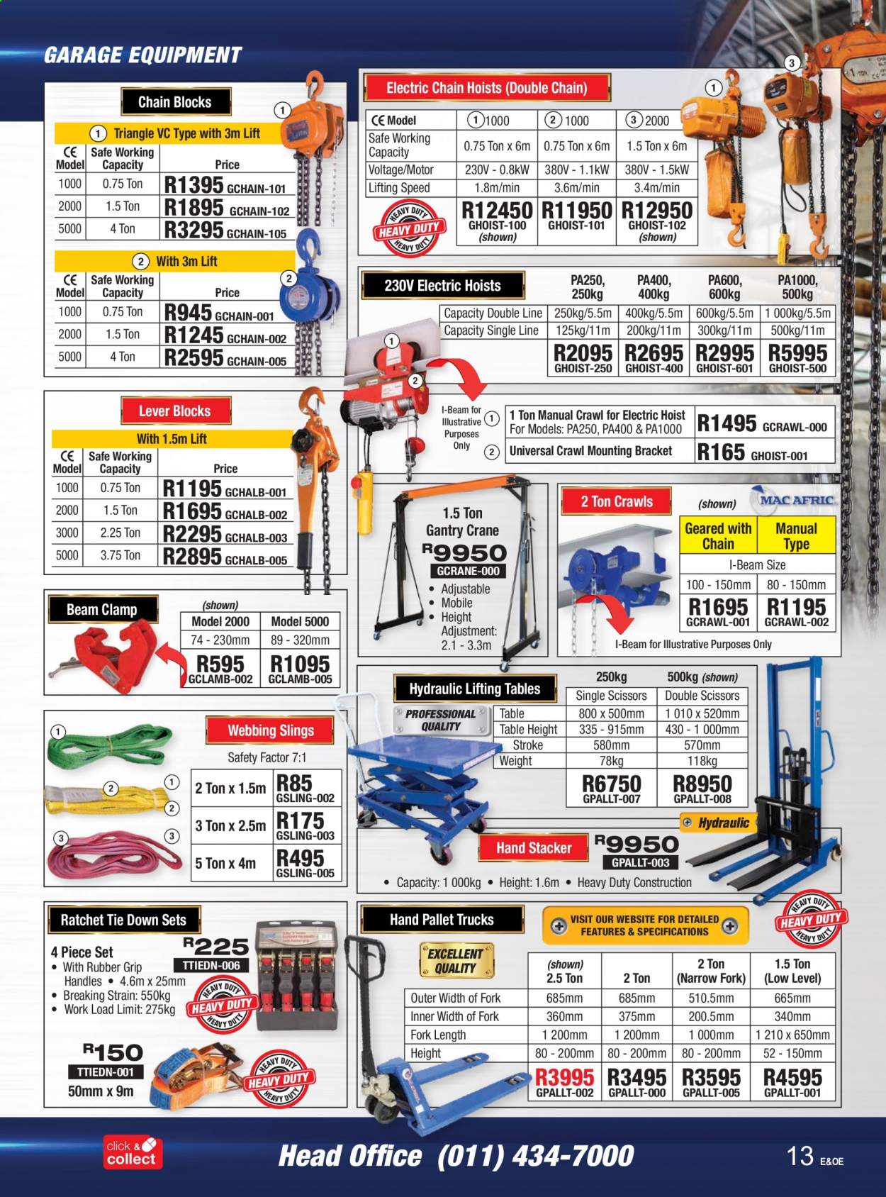 Adendorff Machinery Mart specials. Page 13
