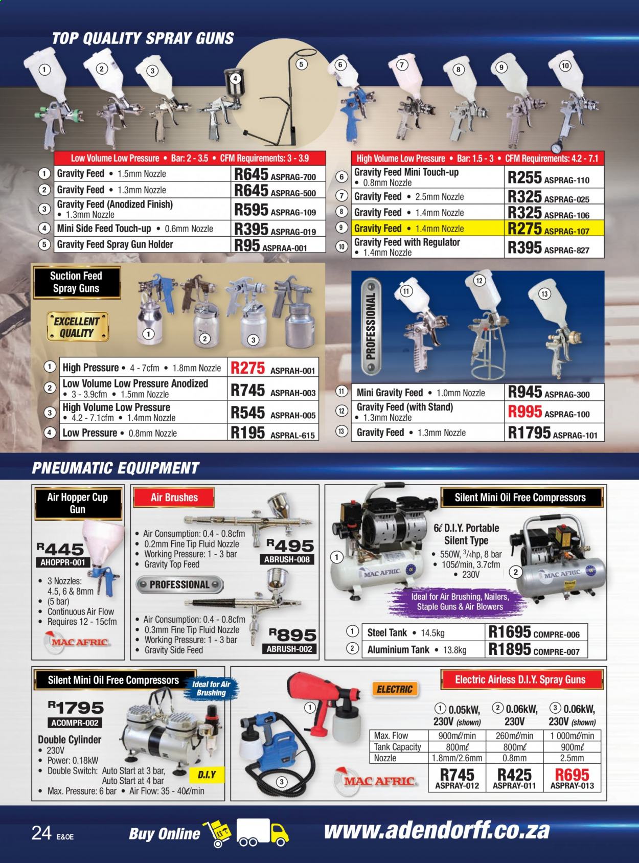 Adendorff Machinery Mart specials. Page 24