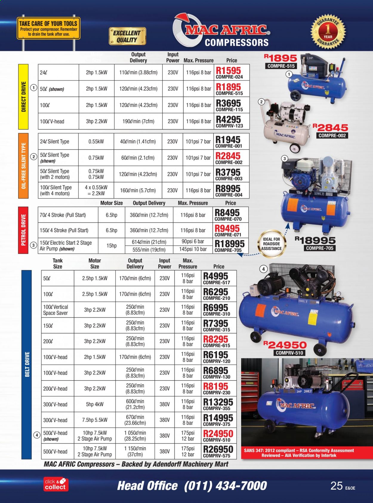 Adendorff Machinery Mart specials. Page 25