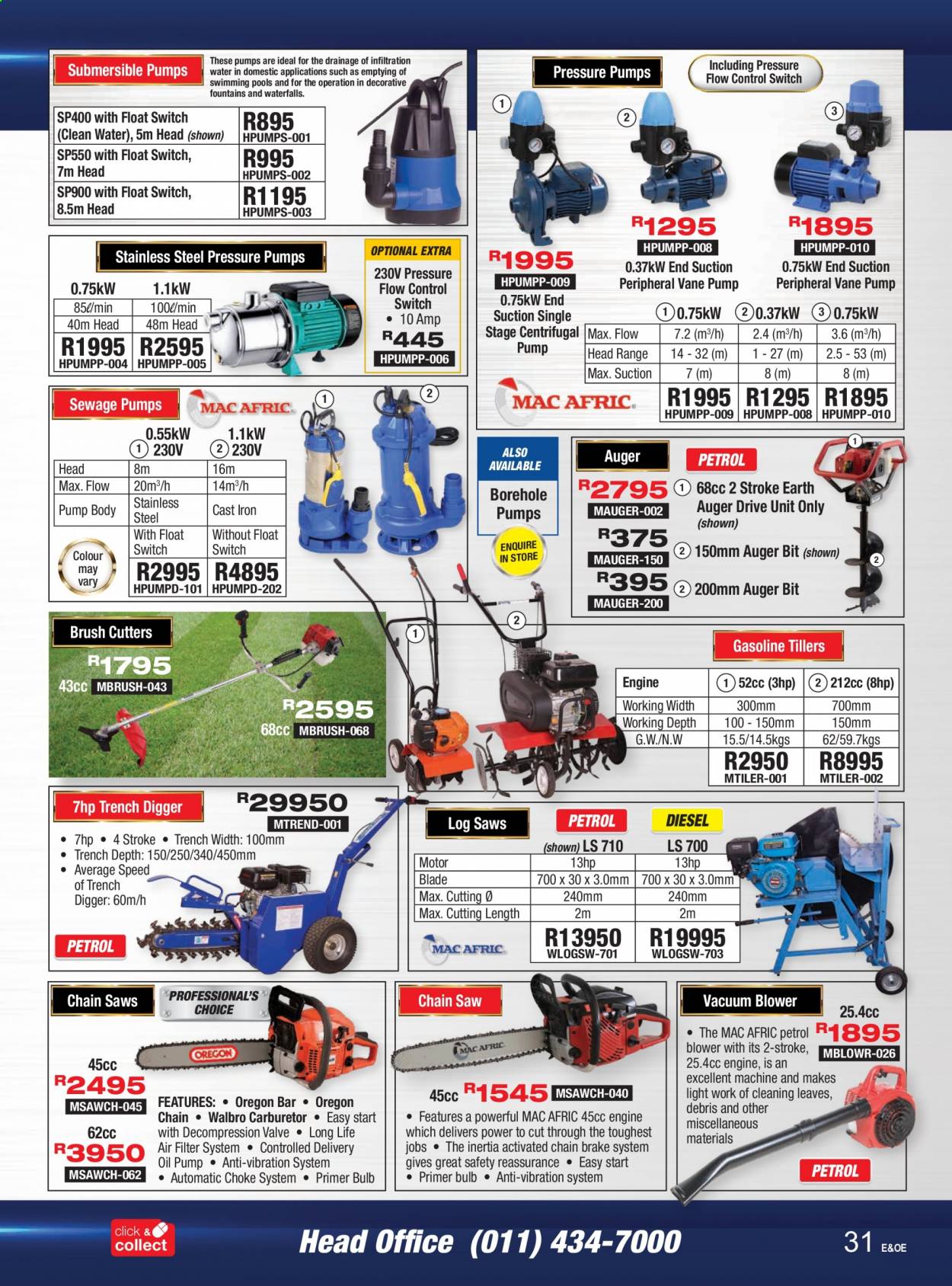 Adendorff Machinery Mart specials. Page 31