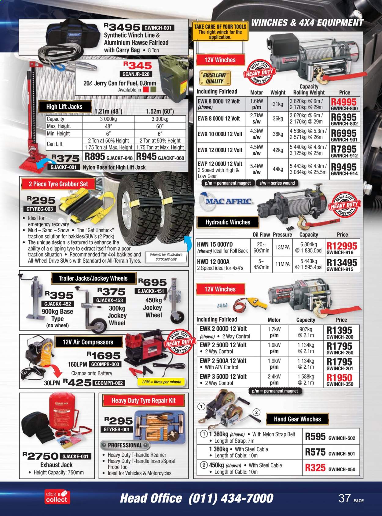 Adendorff Machinery Mart specials. Page 37