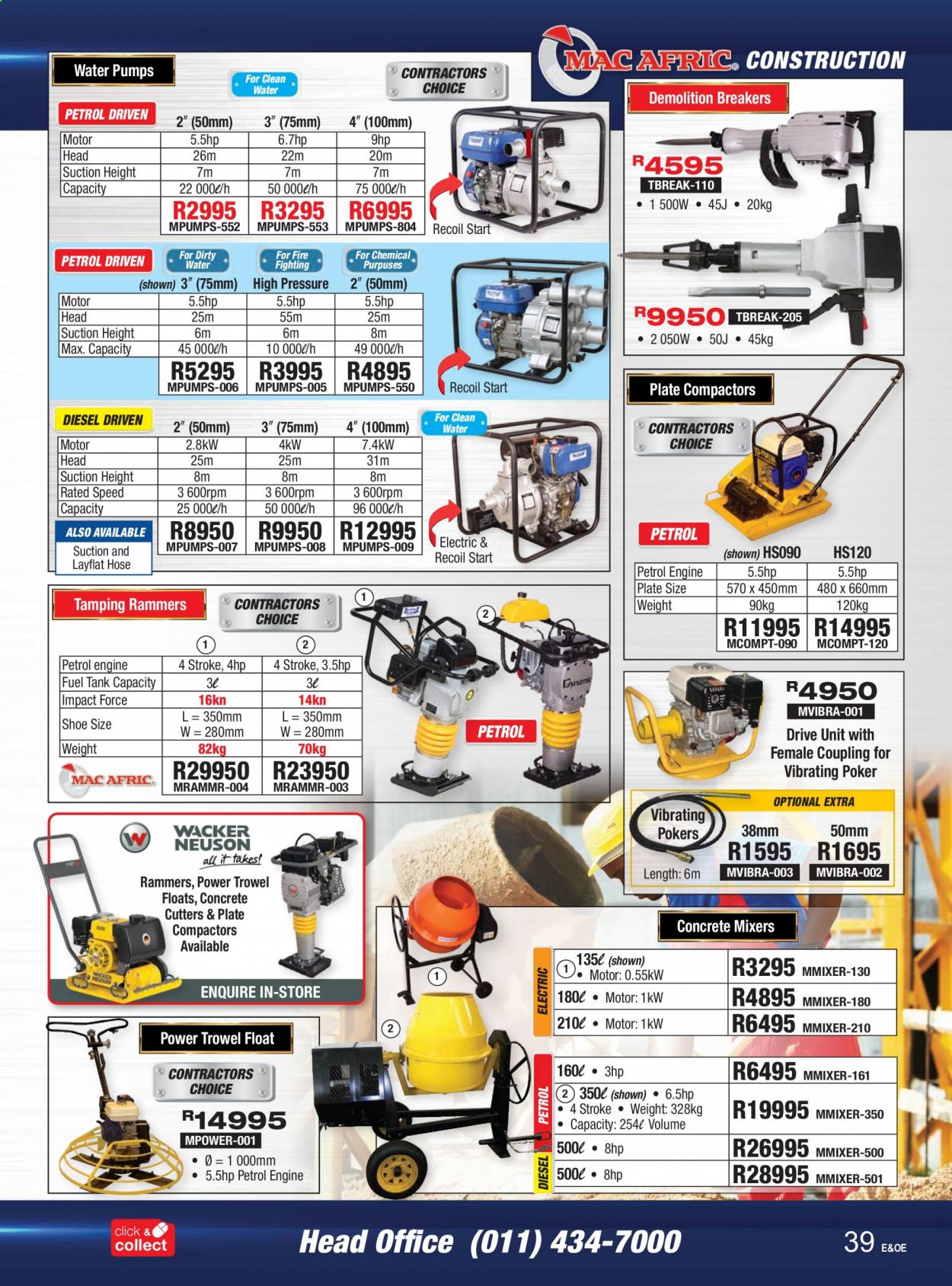 Adendorff Machinery Mart specials. Page 39