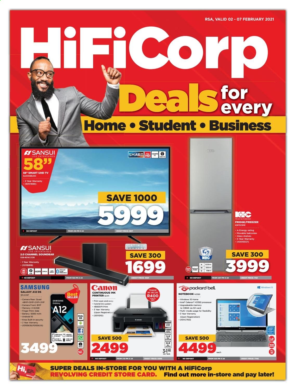 HiFi Corp specials - 02/02/2021 - 07/02/2021. Page 1