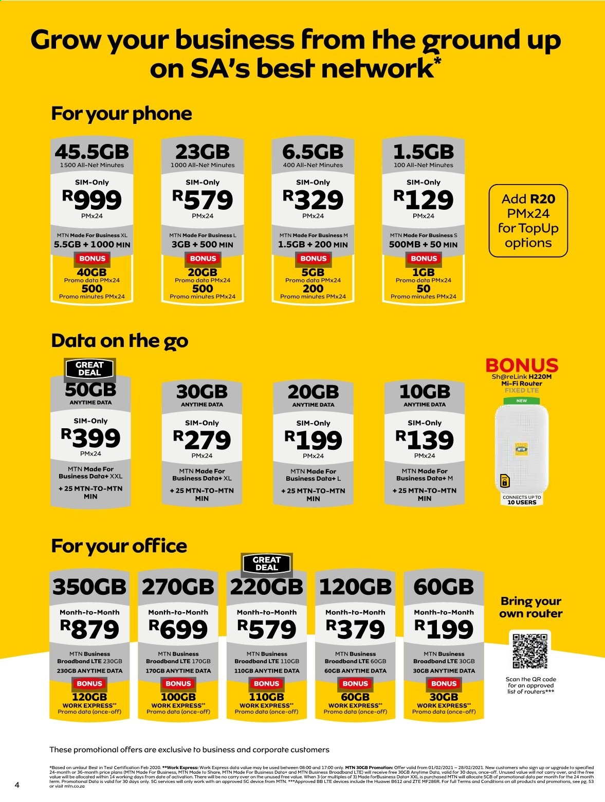 MTN specials - 01/02/2021 - 28/02/2021. Page 4