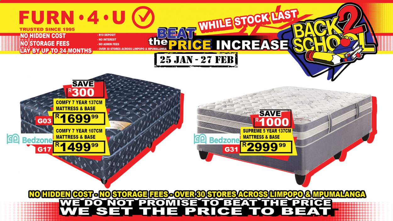Furn 4 U specials - 25/01/2021 - 27/02/2021. Page 3