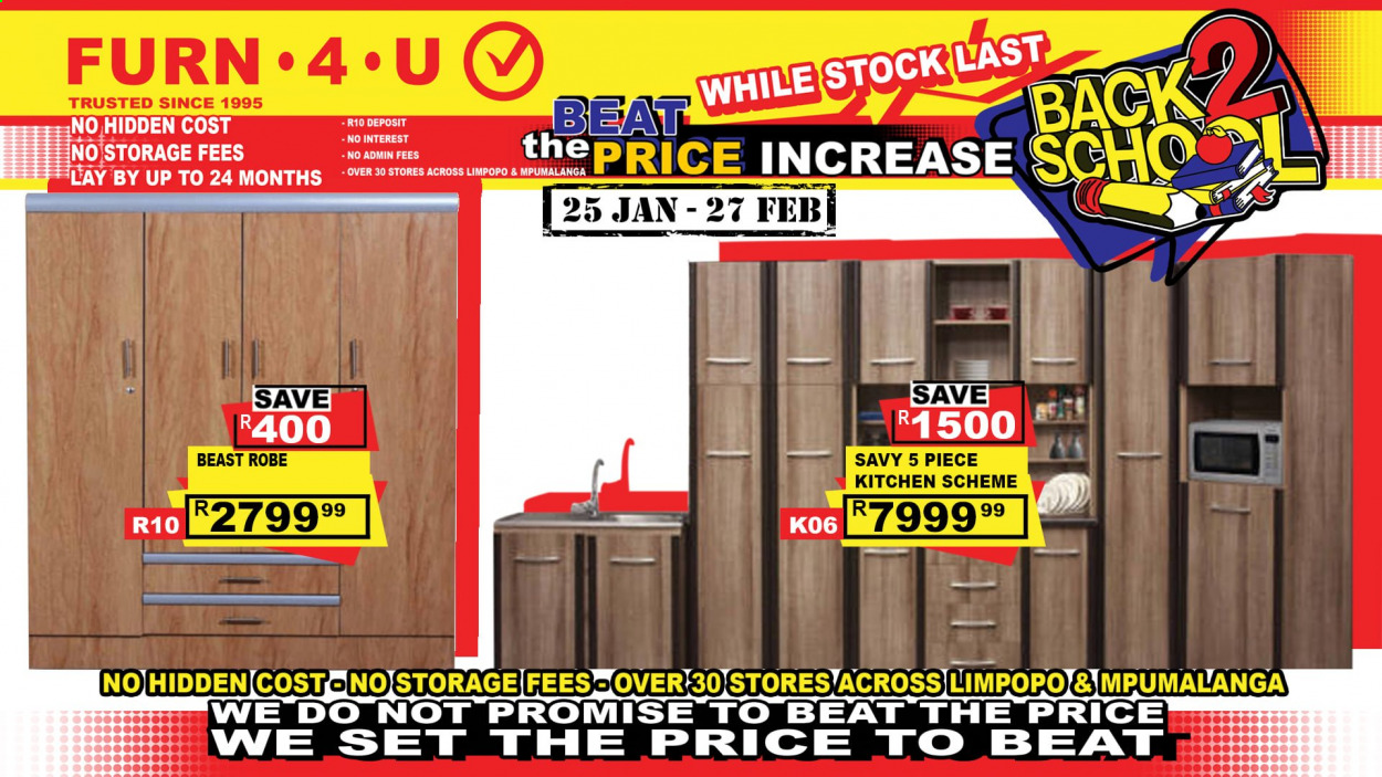 Furn 4 U specials - 25/01/2021 - 27/02/2021. Page 16