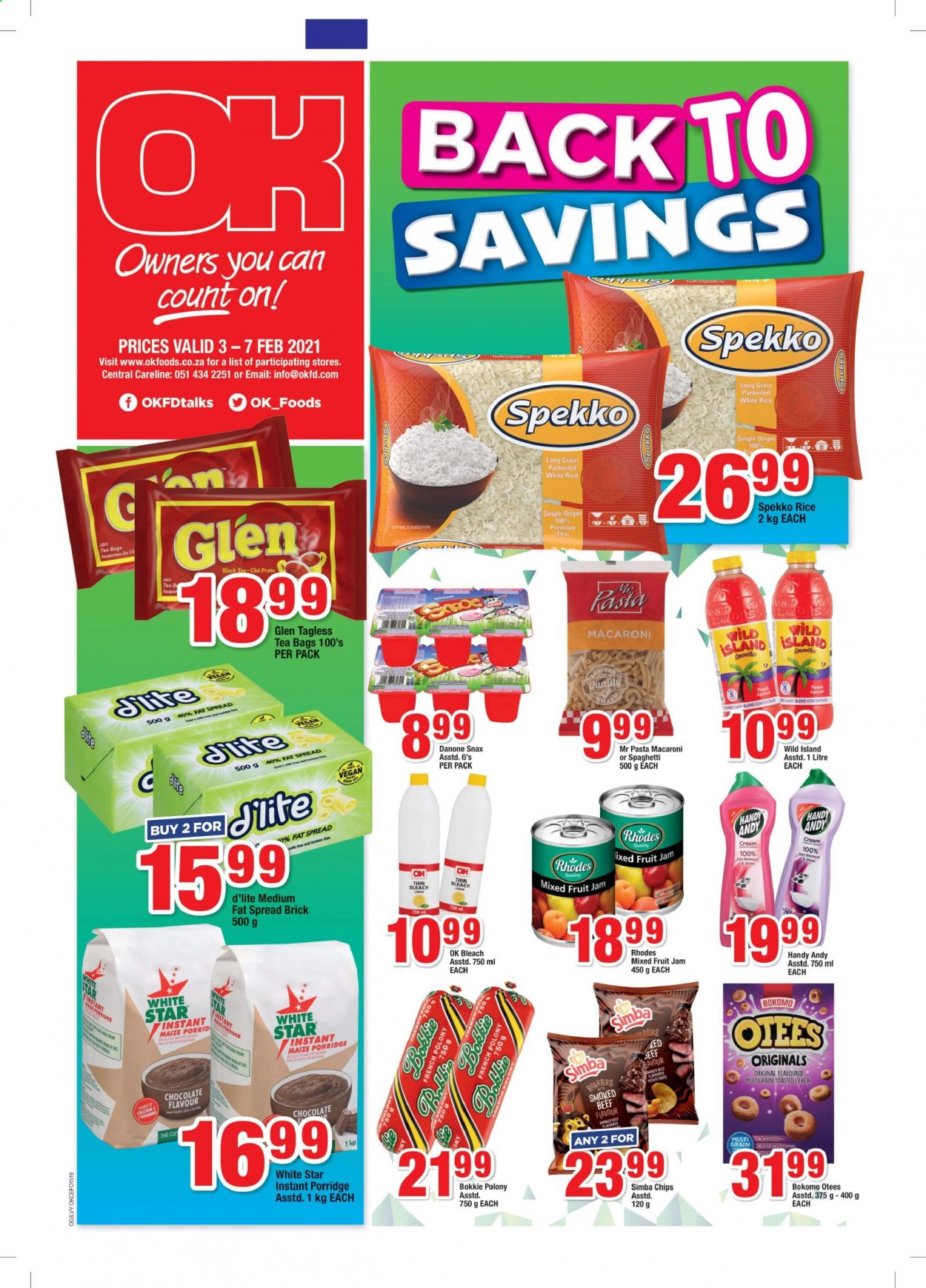OK Foods specials - 03/02/2021 - 07/02/2021. Page 1