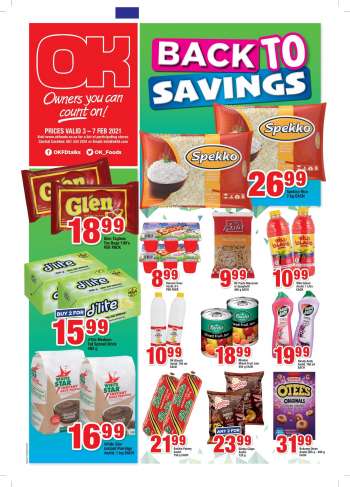 OK Foods catalogue  - 02.03.2021 - 02.07.2021.