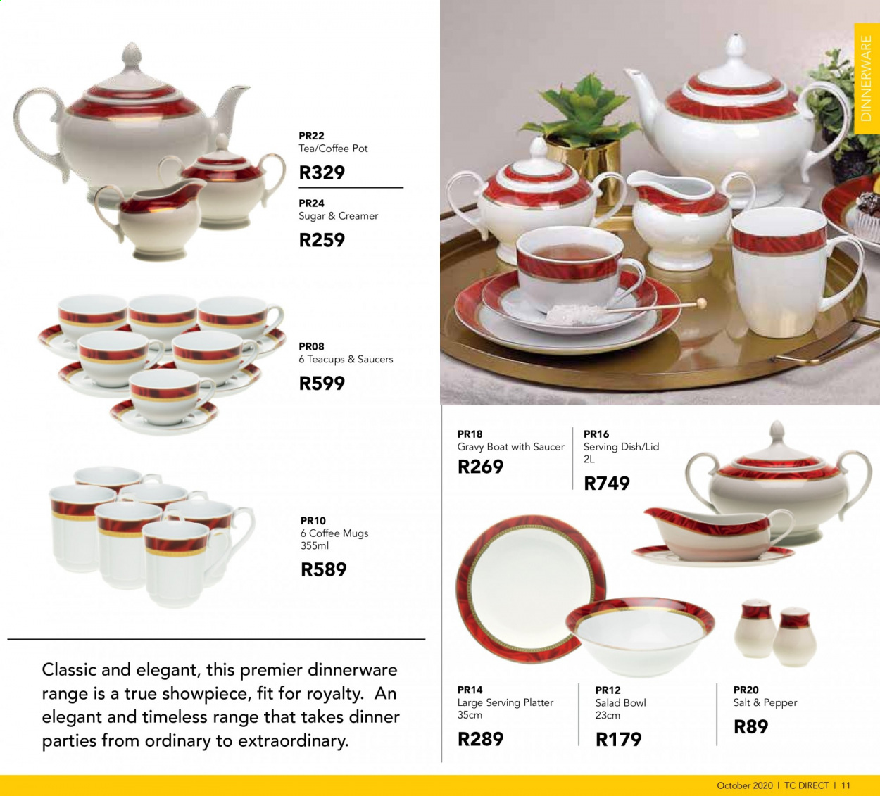 Table Charm Direct specials. Page 11