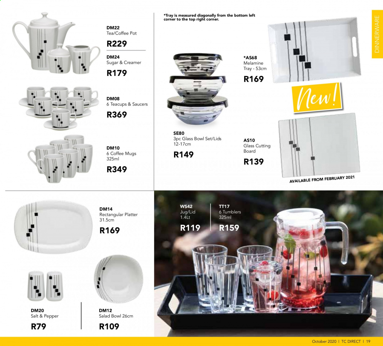 Table Charm Direct specials. Page 19
