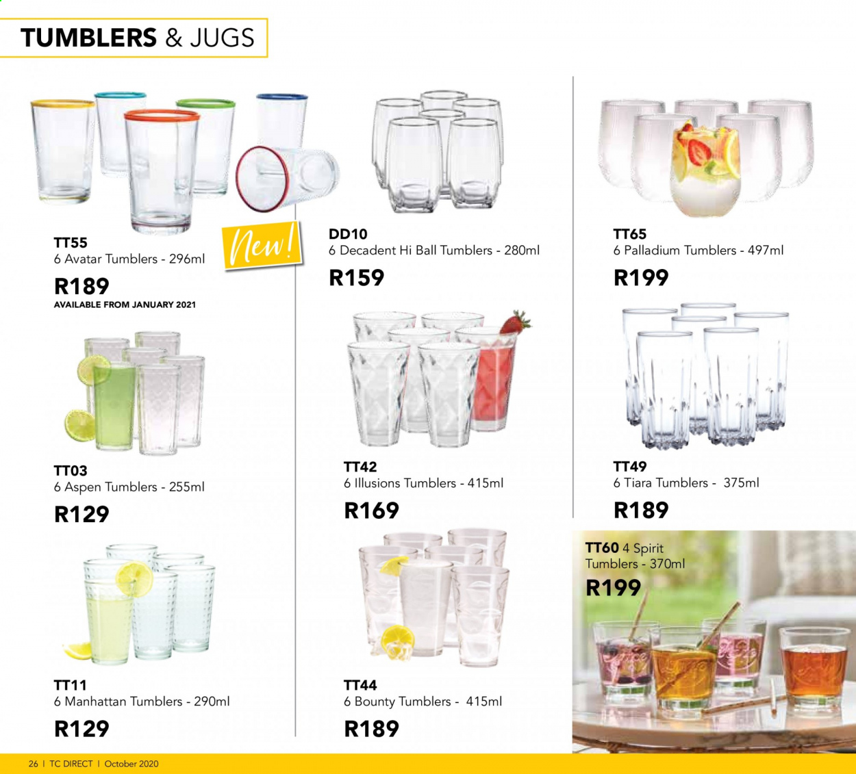 Table Charm Direct specials. Page 26