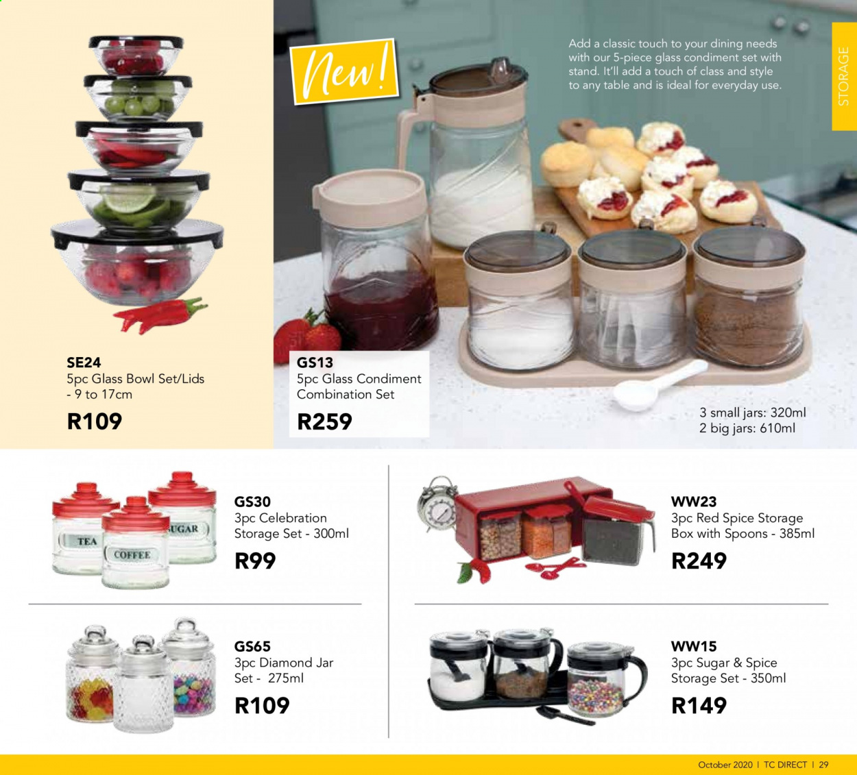Table Charm Direct specials. Page 29