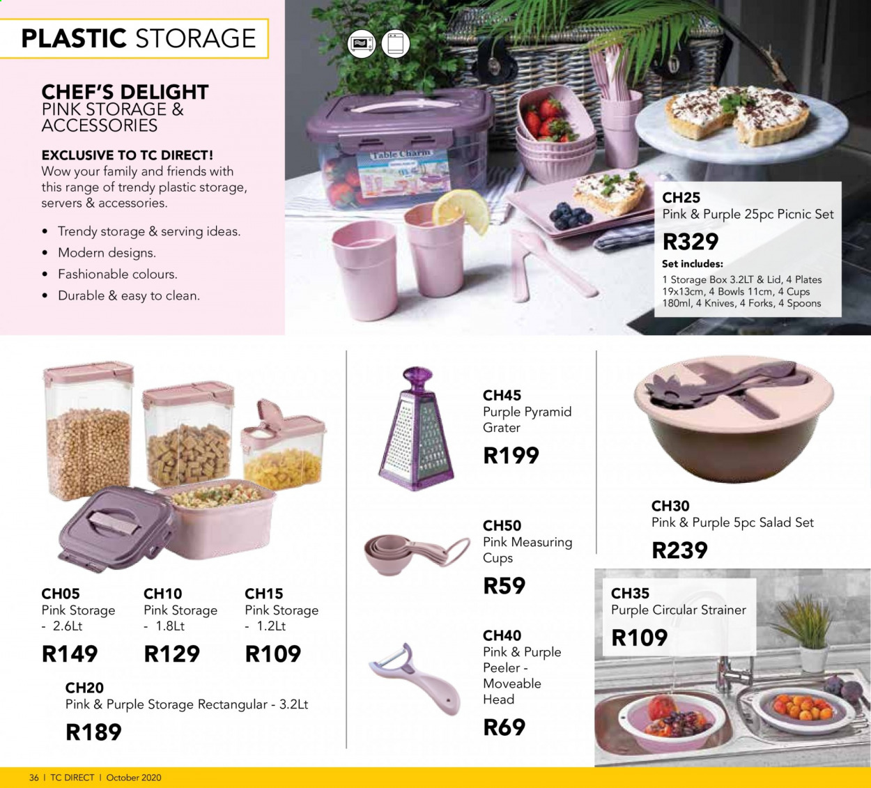 Table Charm Direct specials. Page 36