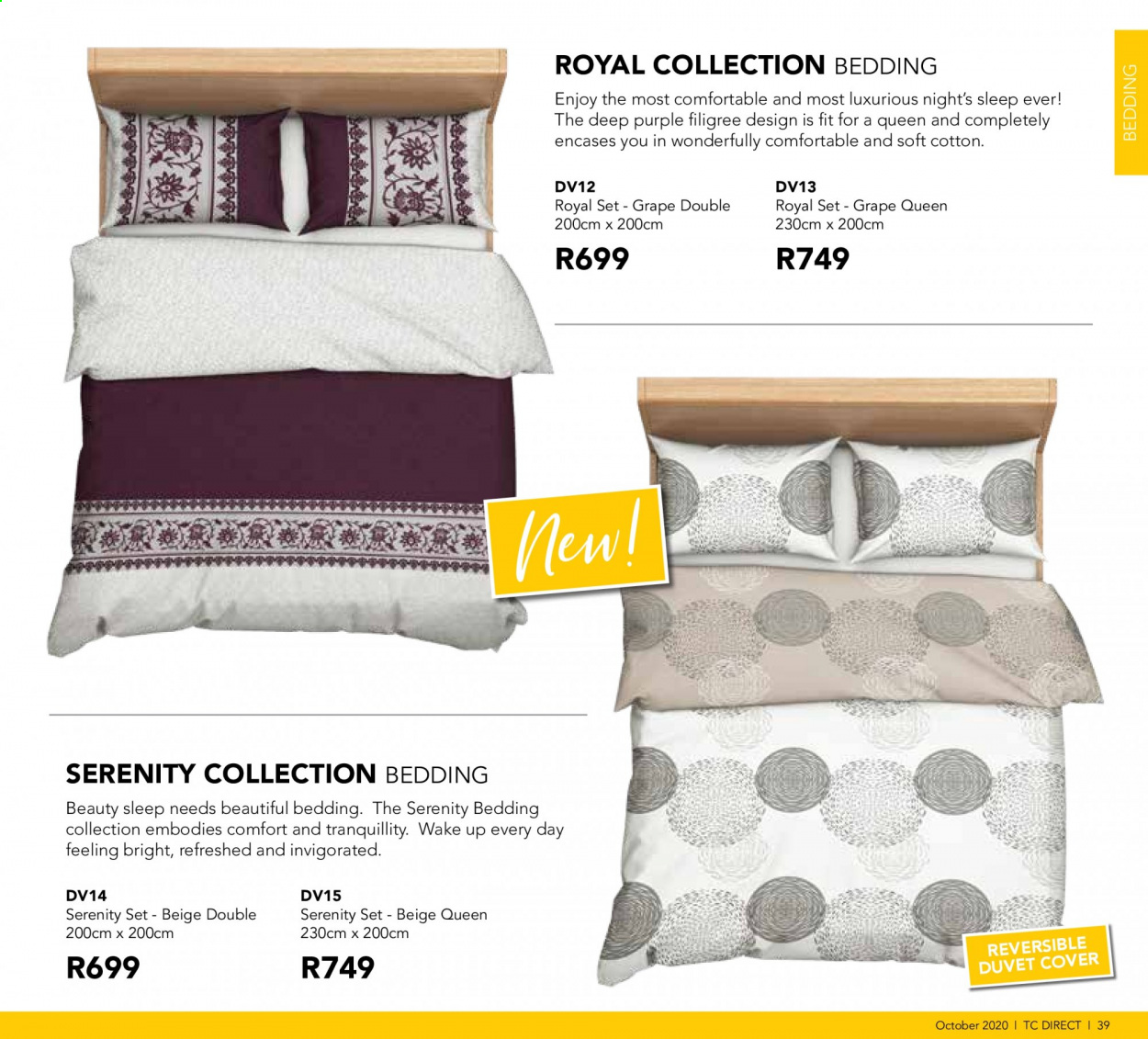 Table Charm Direct specials. Page 39
