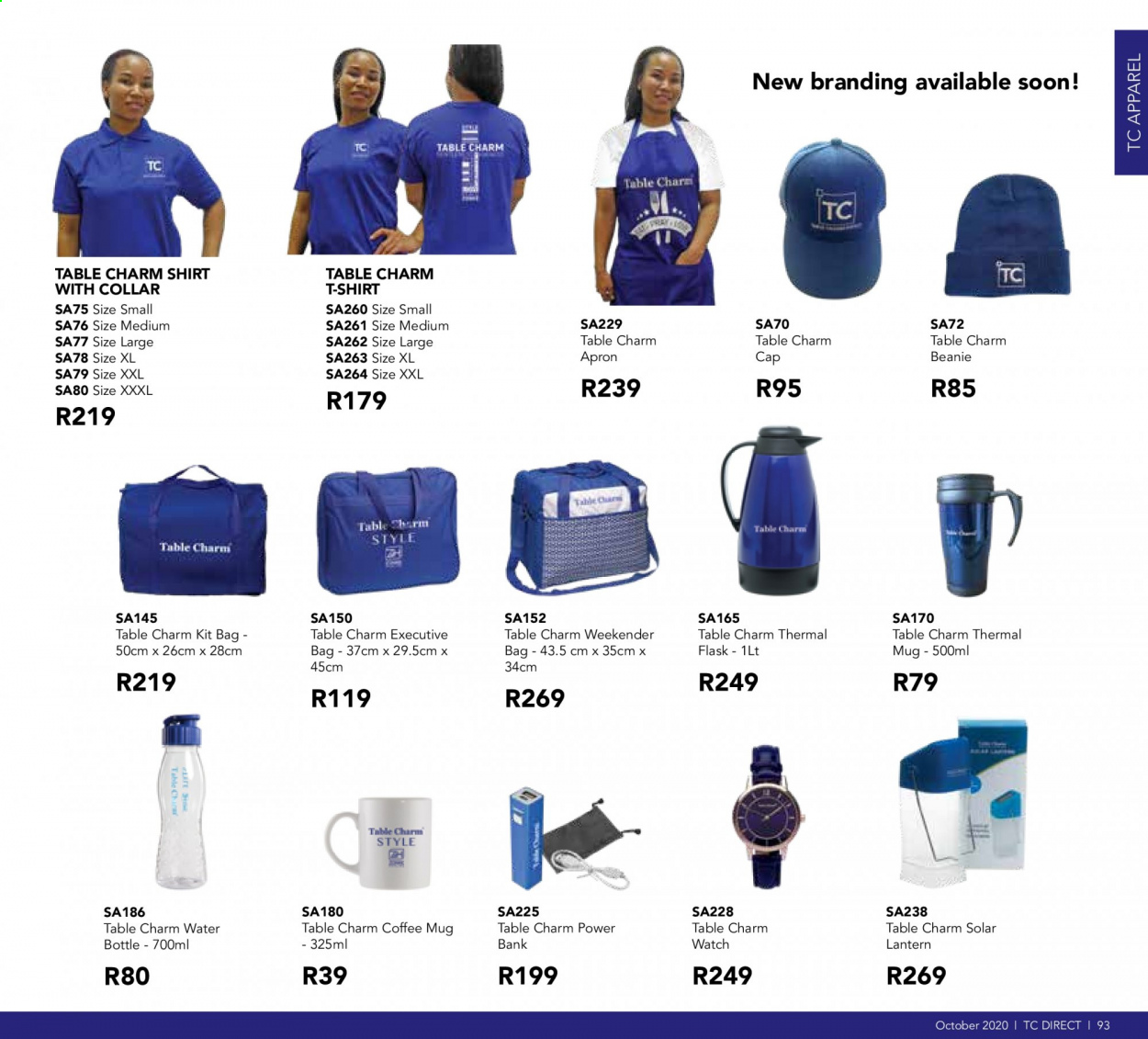 Table Charm Direct specials. Page 93