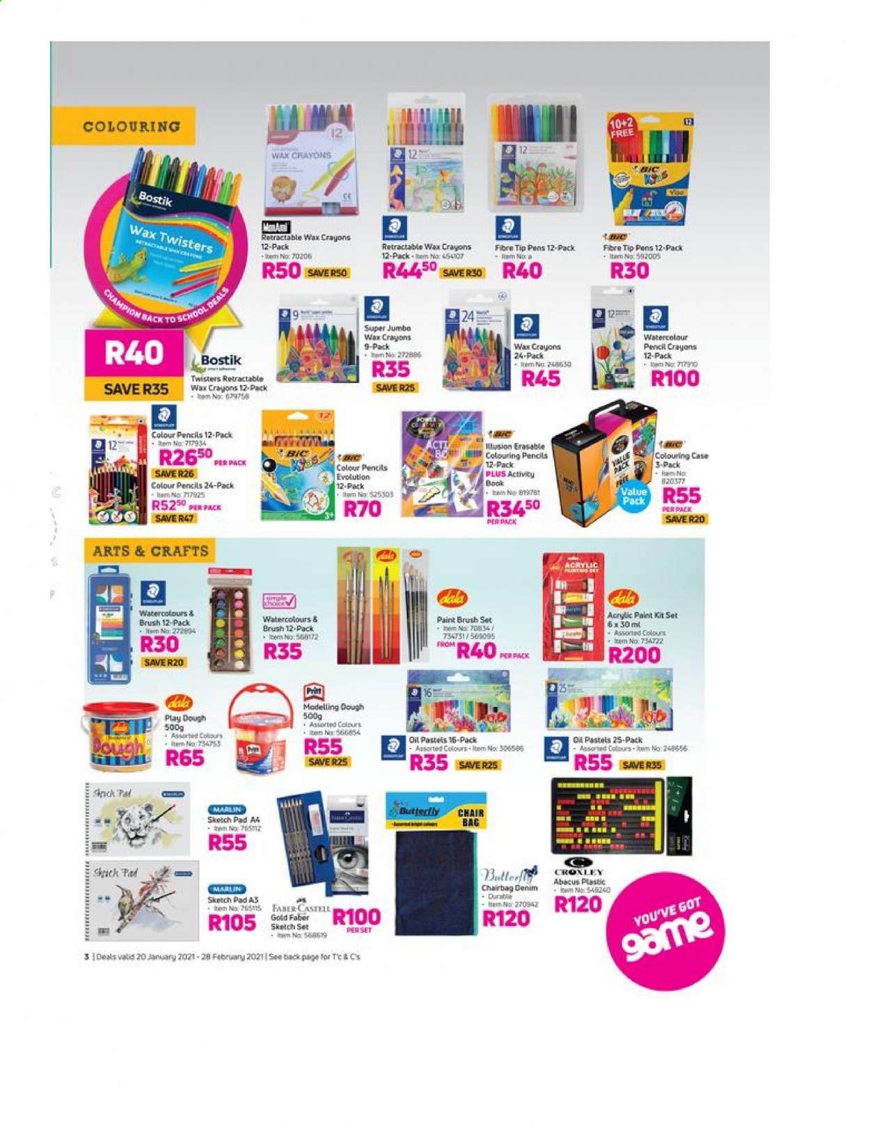 Game specials - 20/01/2021 - 28/02/2021. Page 3