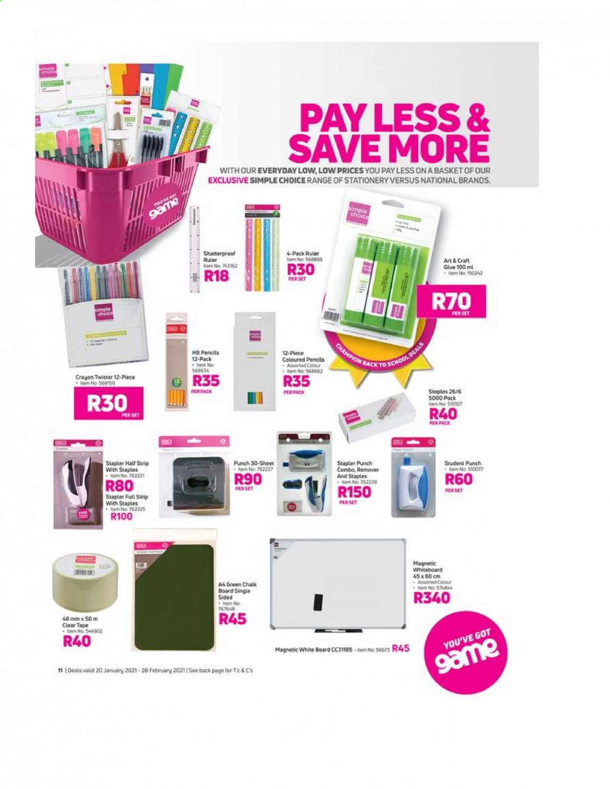 Game specials - 20/01/2021 - 28/02/2021. Page 11