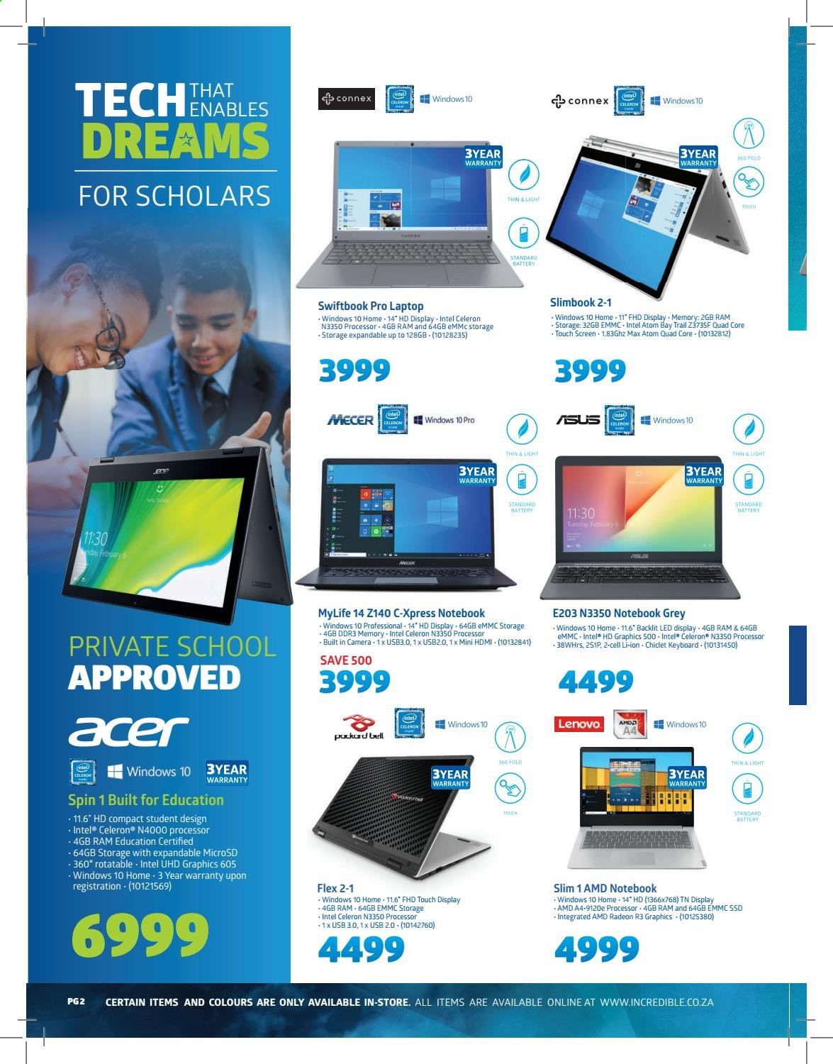Incredible Connection specials - 01/02/2021 - 28/02/2021. Page 2