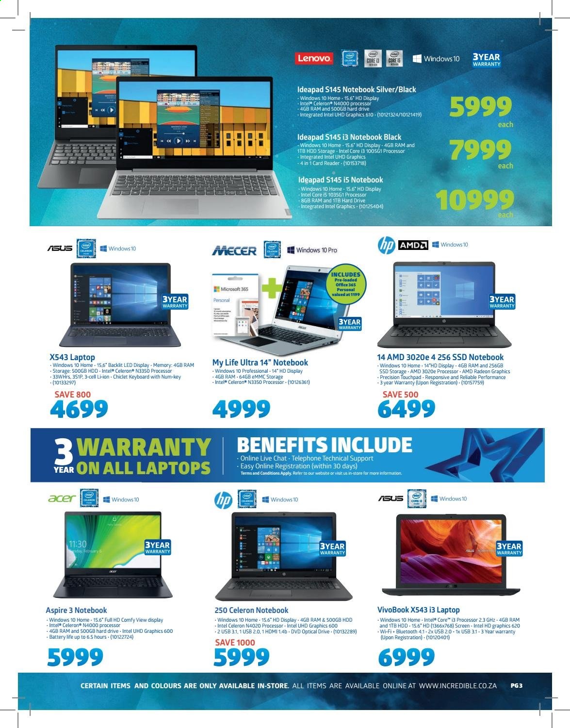 Incredible Connection specials - 01/02/2021 - 28/02/2021. Page 3